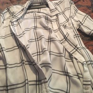 Black & White Buttoned down shirt